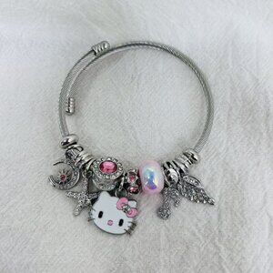 Pink Hello Kitty Bracelet cute